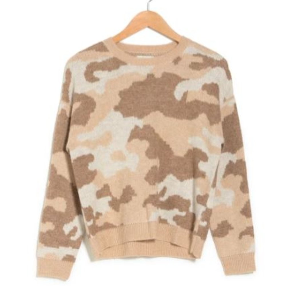 Lucky Brand Crew Neck Pullover Sweater